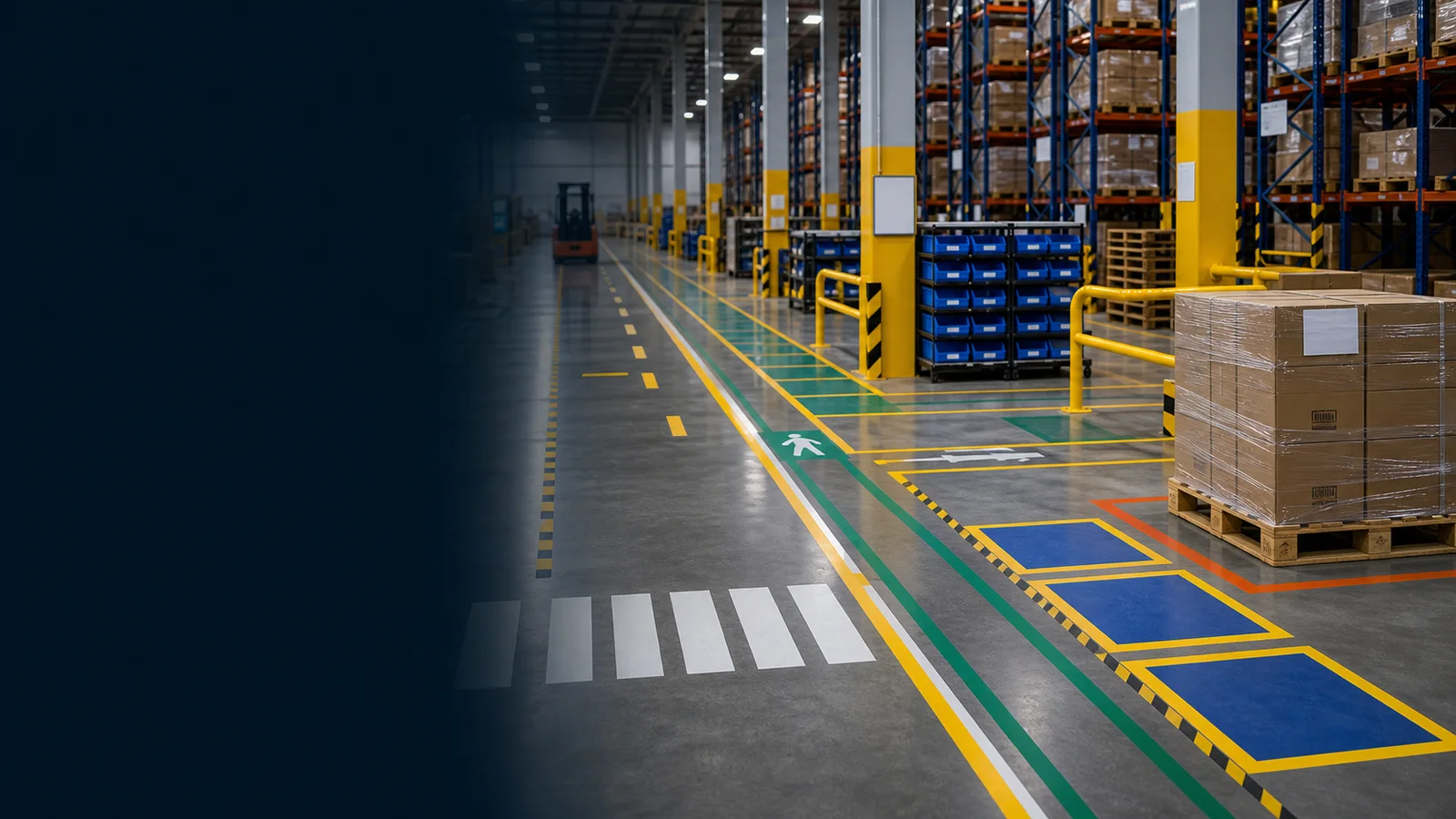 Floor Color & Pattern Standard warehouse framework photo
