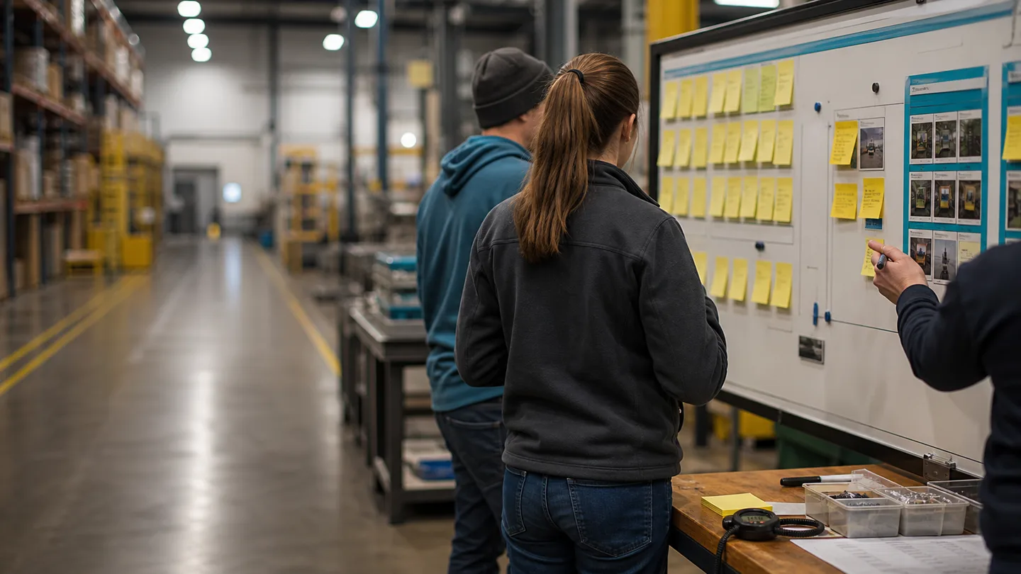 Kaizen Guide warehouse tool photo