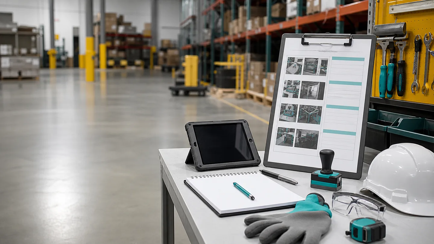 Work Instructions Tool warehouse tool photo